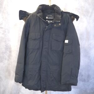 Men's Vintage Eddie Bauer Black Polar Parka Size XL